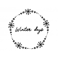 Wreath: Winter days