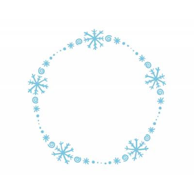Wreath snowflakes Wreath snowflakes