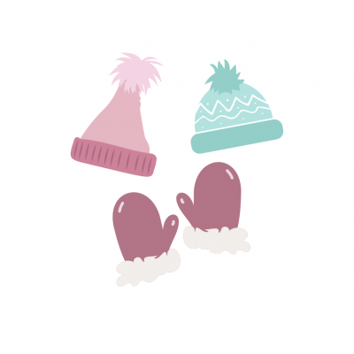 Winter clothes - beanies and mittens