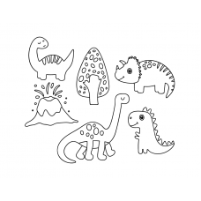 Dinosaurs Outline