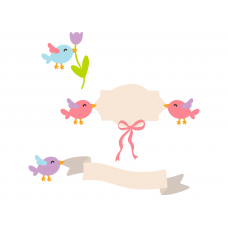 Birds and banners