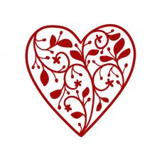 Floral heart