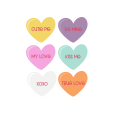 Hearts and quotes