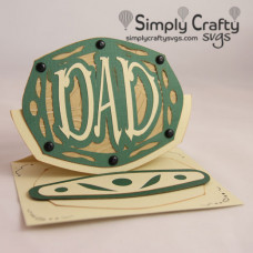 Dad Easel Card