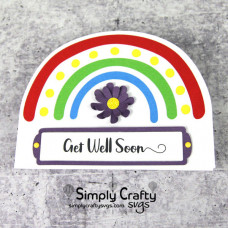 Rainbow Greetings Card