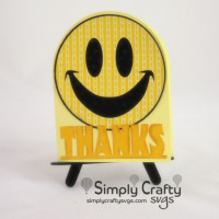 Smiley Thanks Card Smiley Thanks Card