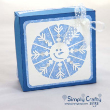 Snowman Snowflake Gift Box