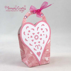 Decorative Heart Bag