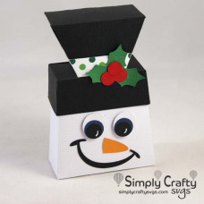 Snowman Favor Box